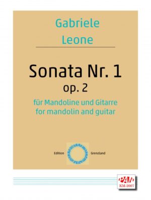 Sonata Nr. 1 op. 2 für Mandoline und Gitarre (14'30)