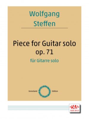 Piece for Guitar solo op.71 (6'30)