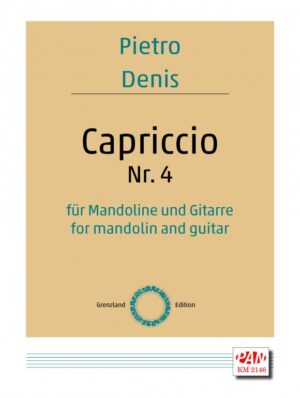 Capriccio Nr. 4 for mandolin and guitar (5')