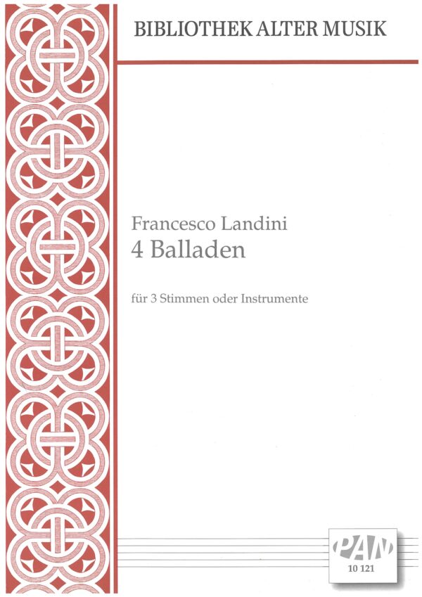 4 Ballads for Three Parts (Vocal or Instrumental)