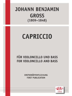 Capriccio for Violoncello an Double Bass