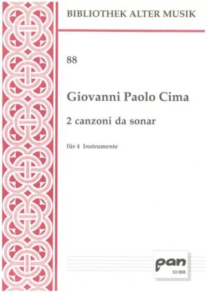 2 Canzoni da sonar für 4 Instrumente