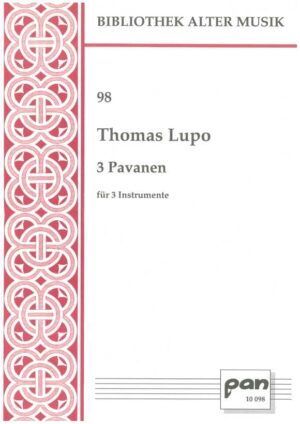 3 Pavanen für 3 Instrumente
