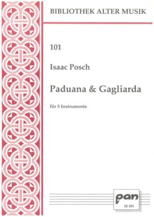 Paduana & Gagliarda für 5 Instrumente