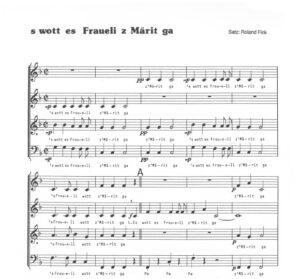 Paduane und Galliarde "Go from my window" für fünf Instrumente