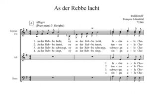 Jiddische und Chassidische Lieder (Chorpartitur)