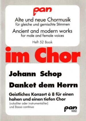 Danket dem Herrn. Geistliches Konzert à 8