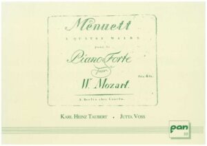 Menuett für das Pianoforte (4 händig)