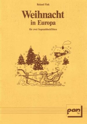 Christmas in Europe  for 2 Soprano recorders