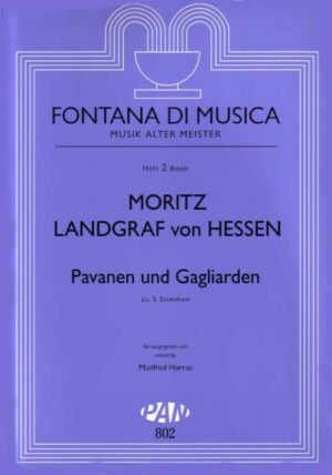 Pavanen und Gagliarden zu fünf Stimmen