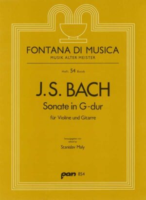 Sonate G-Dur BWV 1021 für Violine und Gitarre