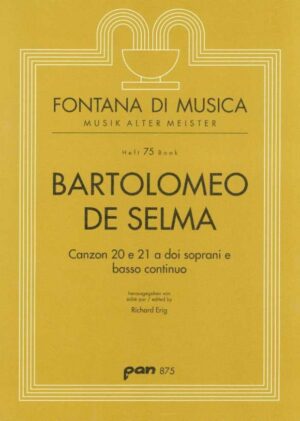 Canzon 20 e 21 a doi soprani e basso continuo.
