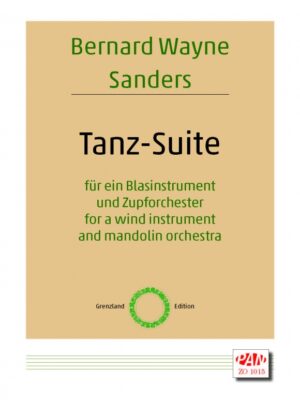Tanz-Suite for a wind instrument and mandolin orchestra (8')