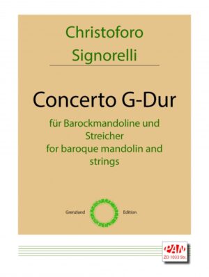 Concerto G-Dur für Barockmandoline und Streicher