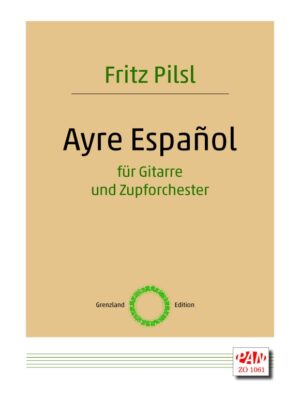 Ayre Espanol for guitar and mandolin orchestra