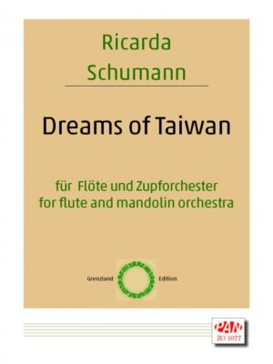 Dreams of Taiwan for flute and mandolin orchestra (11')