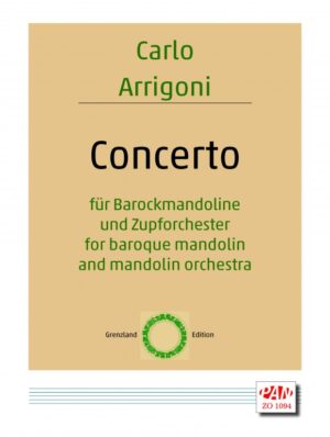 Concerto for baroque mandoline and mandolin orchestra